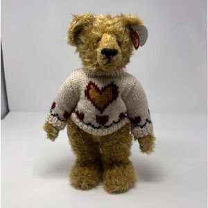 TY Attic Treasures "Heartly" Love Conquers All Teddy Bear